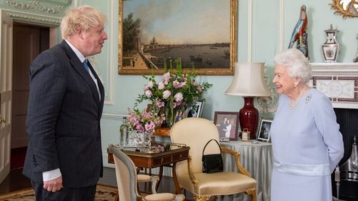 Queen Elizabeth II accepts Boris Johnson’s resignation